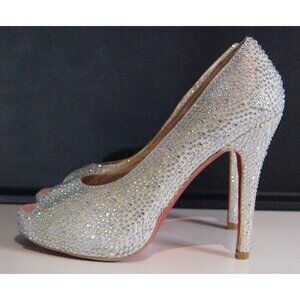 Christian Louboutin peep-toe pumps